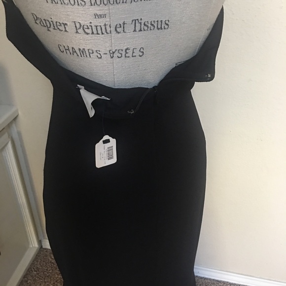 Strapless Black Dress - Picture 4 of 16